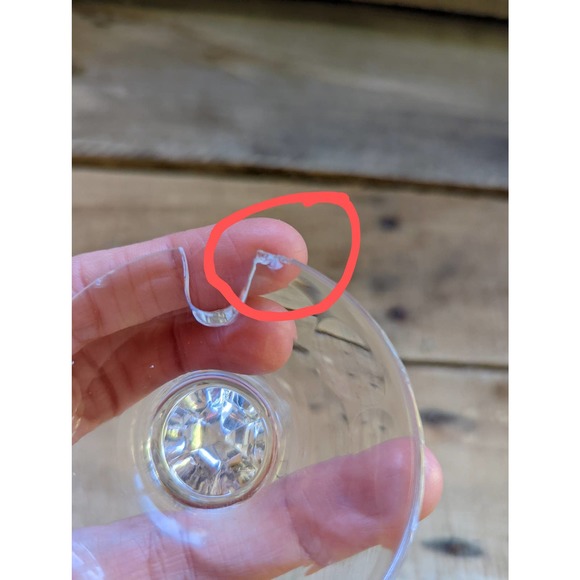 Vintage Crystal Jam Jar / Crystal sugar dish / Honey pot - Picture 5 of 6